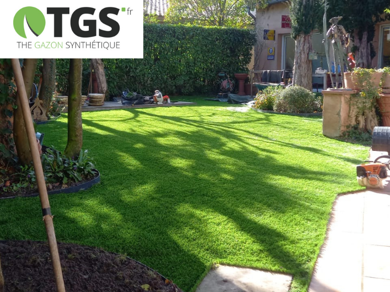 Gazon synthétique jardin à Toulouse 